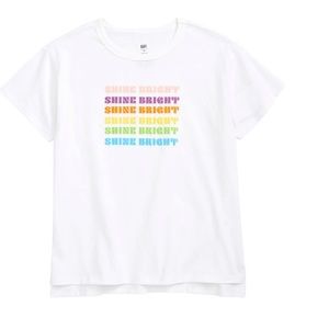 NWT Be Proud Kids Pride Gender Inclusive T-shirt